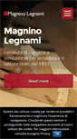 Mobile Screenshot of magninolegnami.it